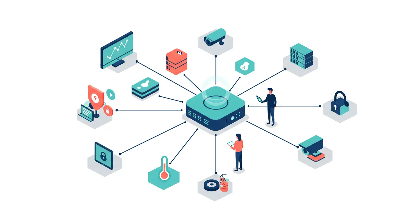 Smart Residential & Office Technology background image